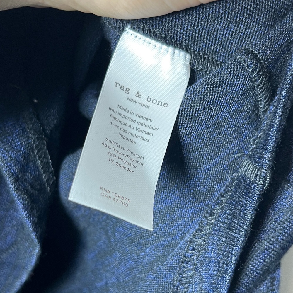 Rag & Bone NWT Hudson Long-Sleeve Tee Size XS - Picture 9 of 9